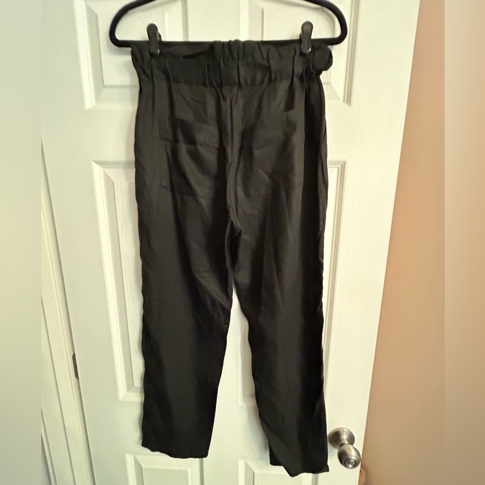 Emerson Fry Black Drawstring Paris Pants - Picture 3 of 4